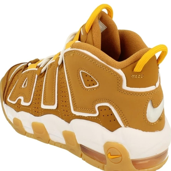 Nike Air More Uptempo Wheat Sneakers - Picture 5 of 8